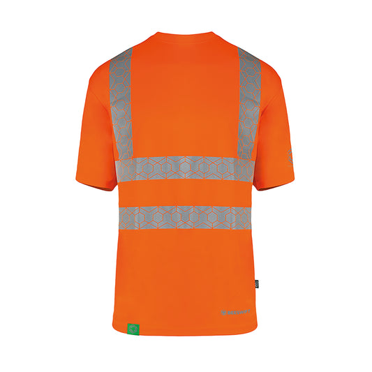 Beeswift Envirowear High Visibility Short Sleeve T-Shirt Orange M
