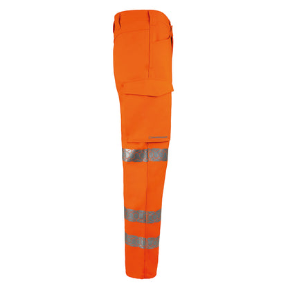 Beeswift Envirowear High Visibility Trousers Orange 44S