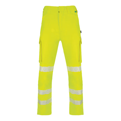 Beeswift Envirowear High Visibility Trousers Saturn Yellow 30