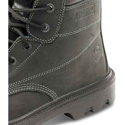 Beeswift Sherpa Dual Density 6 Inch S3 Lace Up Water Resistant Boots 1 Pair Black 11
