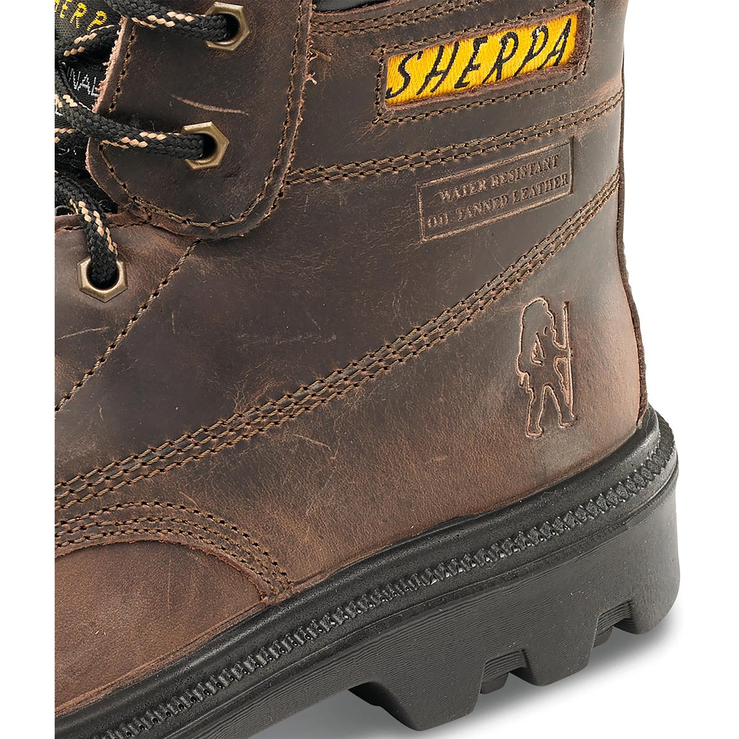 Beeswift Sherpa Dual Density 6 Inch S3 Lace Up Water Resistant Boots 1 Pair Brown 07