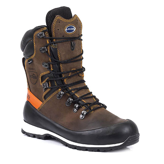 Beeswift Elite Forestry Chainsaw Protection Lace Up Boots 1 Pair Brown 06
