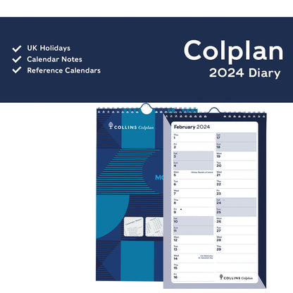 Collins Spiral Monthly Diary 2024 64