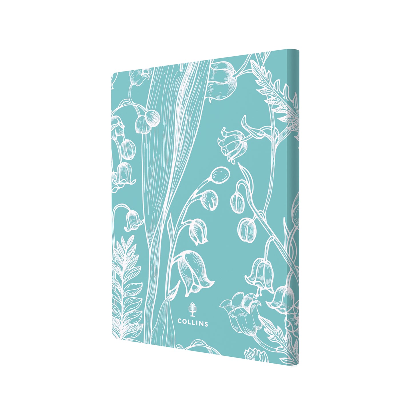 Collins Tara A5 Diary Day Per Page 2025 Teal TA151.53-25