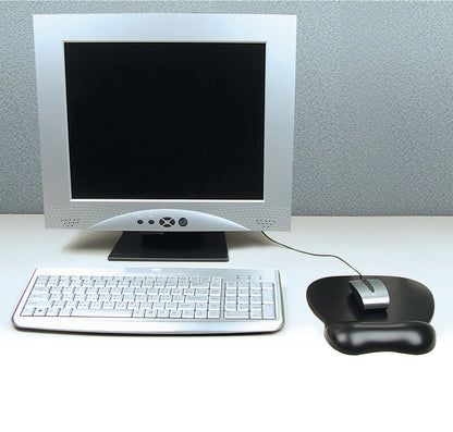 Contour Ergonomics Soft Skin Gel Mouse Mat Wrist Rest Black CE77000