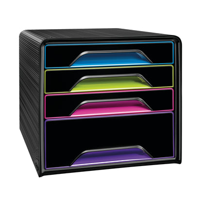 CEP Smoove 4 Drawer Module Black/Multicolour 7-113 GM