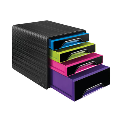 CEP Smoove 4 Drawer Module Black/Multicolour 7-113 GM