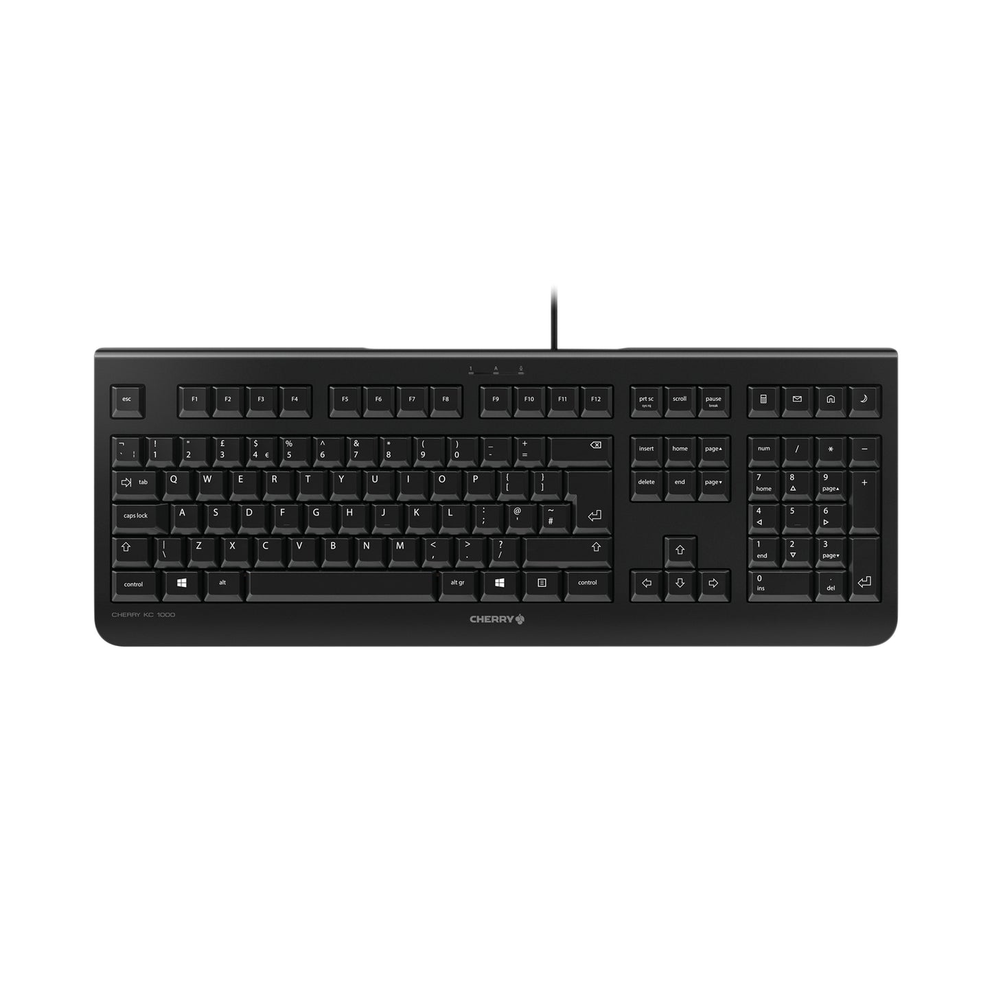 Cherry KC 1000 Corded Keyboard Black JK-0800GB-2