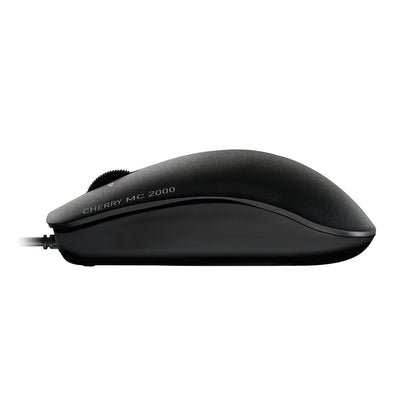 CHERRY MC 2000 Corded Mouse with Tilt Wheel, Black, USB