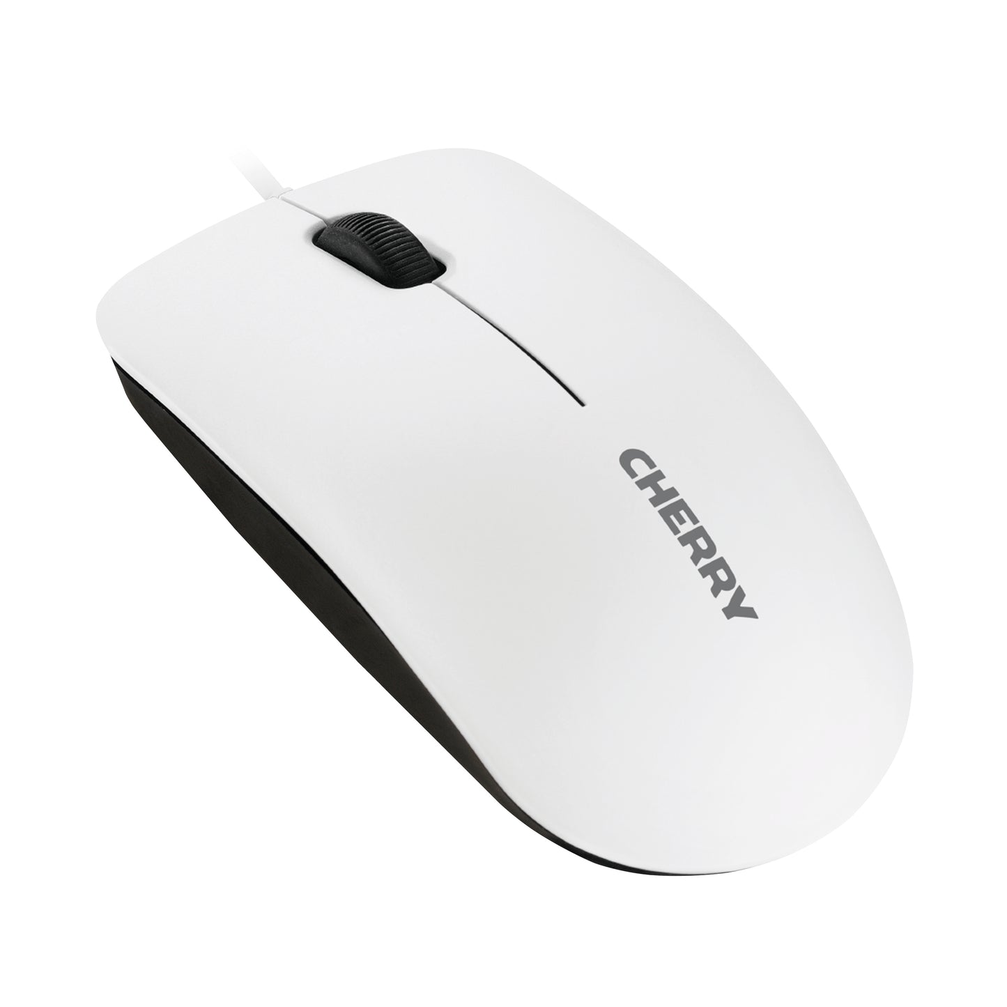 CHERRY MC 1000 Corded Mouse, Pale Grey, USB