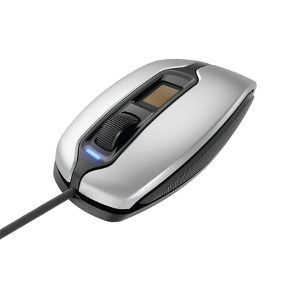 Cherry MC 4900 Wired Fingerprint Mouse Silver/Black JM-A4900