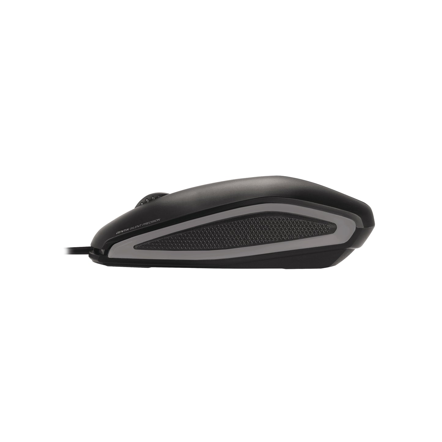 CHERRY GENTIX SILENT Corded Mouse, Black, USB