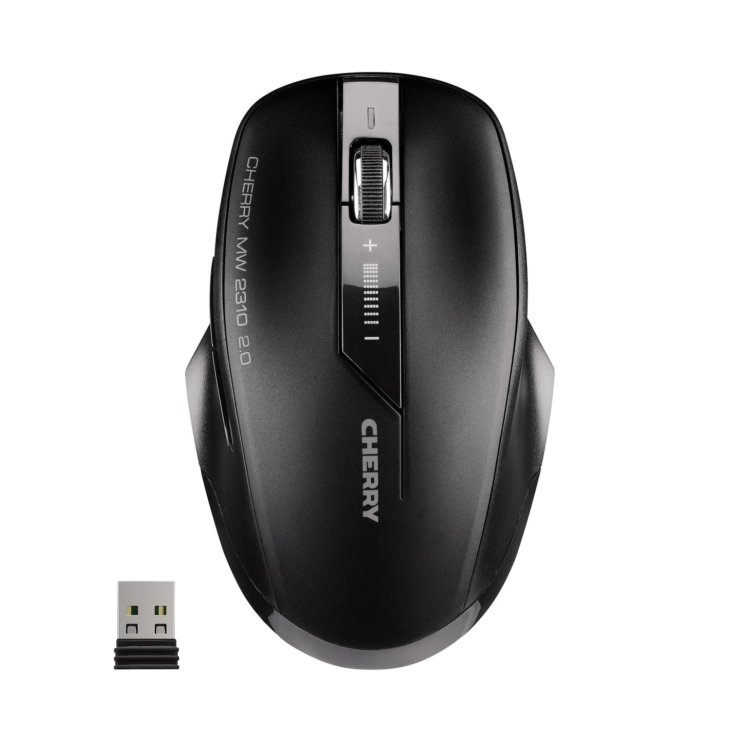 CHERRY MW 2310 2.0 Wireless Mouse, Black, USB