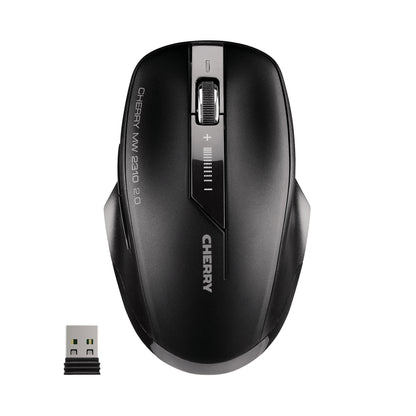 CHERRY MW 2310 2.0 Wireless Mouse, Black, USB