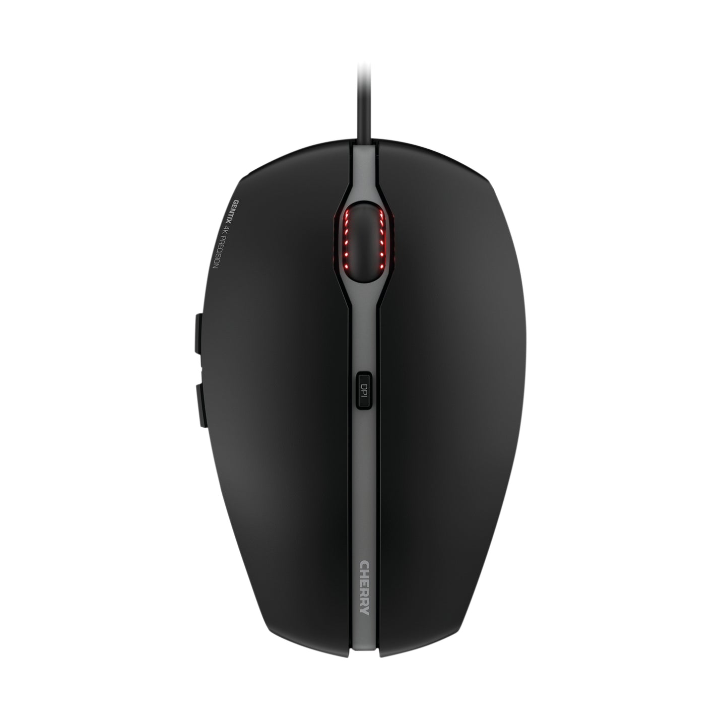 CHERRY GENTIX 4K Corded Mouse, Black, USB
