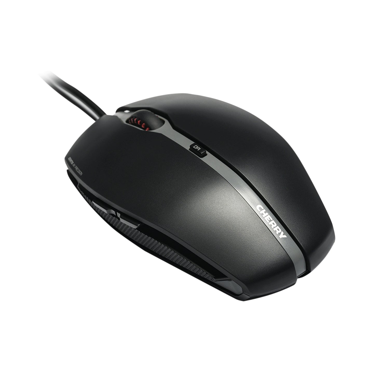 CHERRY GENTIX 4K Corded Mouse, Black, USB