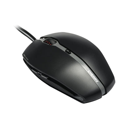 CHERRY GENTIX 4K Corded Mouse, Black, USB