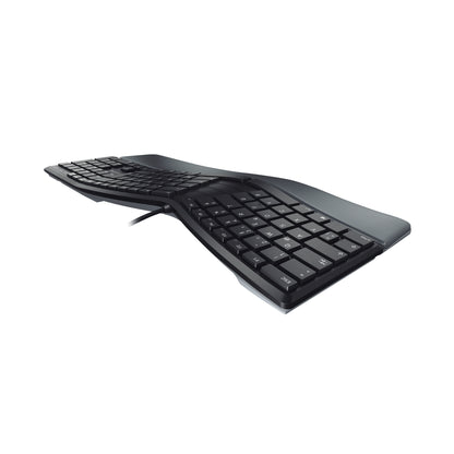 Cherry KC 4500 Ergo USB Wired Ergonomic Keyboard UK Black JK-4500GB-2
