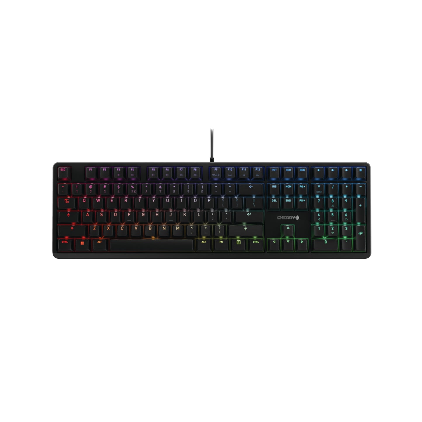 Cherry G80-3000N RGB Mechanical Wired Keyboard with Cherry MX Technology Black G80-3838LWBGB-2