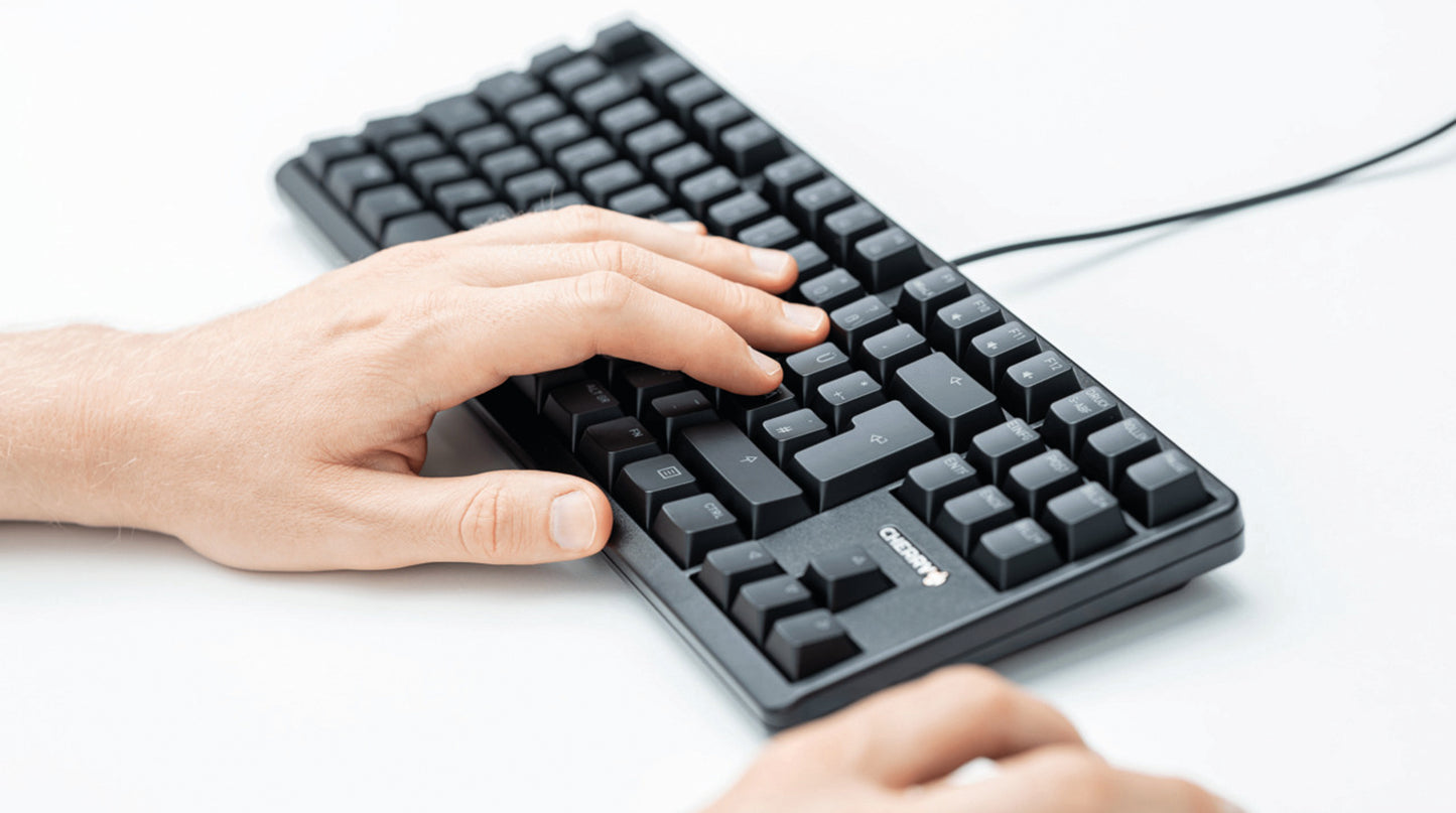 Cherry G80-3000N RGB TKL Mechanical Wired Keyboard without Numeric Keypad Black G80-3833LWBGB-2