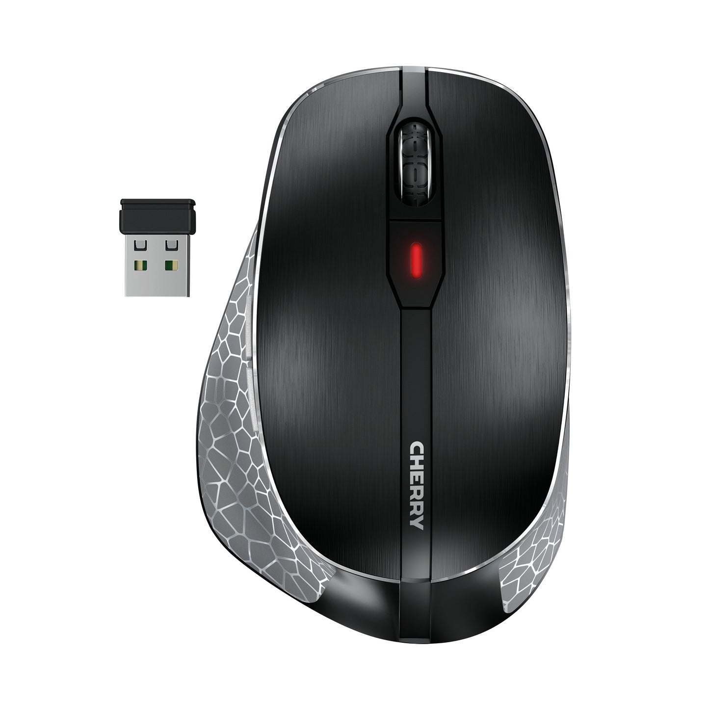 CHERRY MW 8C ERGO mouse Right-hand RF Wireless + Bluetooth Optical 3000 DPI