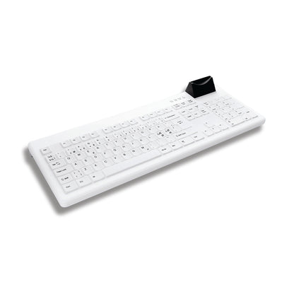 Cherry AKC8200 Hygiene Keyboard with Integrated Smartcard Reader White AKC8200FUVBW/UK
