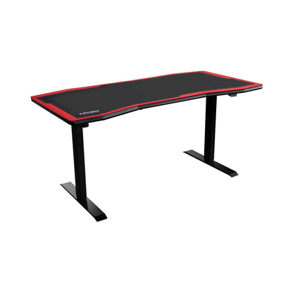 Nitro Concepts D16E Sit/Stand Gaming Desk 1600x800x710-1210mm  Carbon Red GC-051-NR