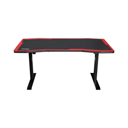 Nitro Concepts D16E Sit/Stand Gaming Desk 1600x800x710-1210mm  Carbon Red GC-051-NR