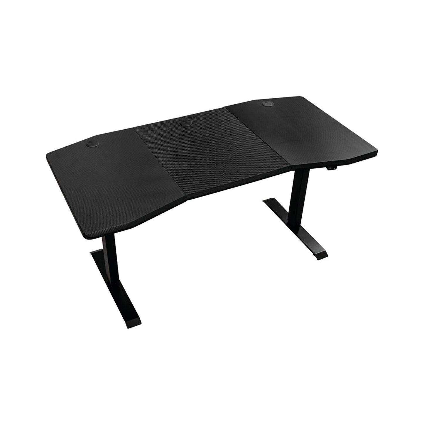 Nitro Concepts D16E Sit/Stand Gaming Desk 1600x800x710-1210mm  Carbon Red GC-051-NR
