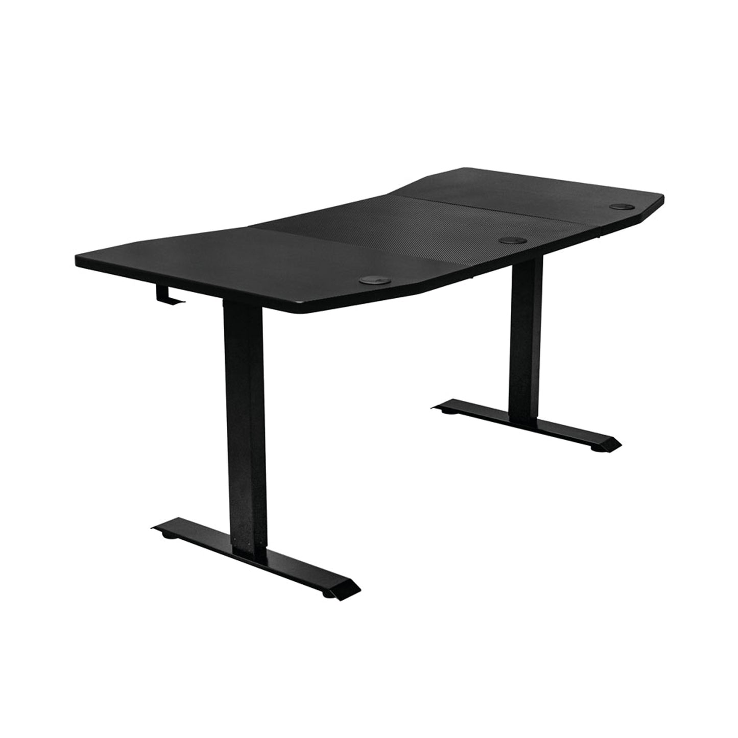 Nitro Concepts D16E Sit/Stand Gaming Desk 1600x800x710-1210mm  Carbon Red GC-051-NR