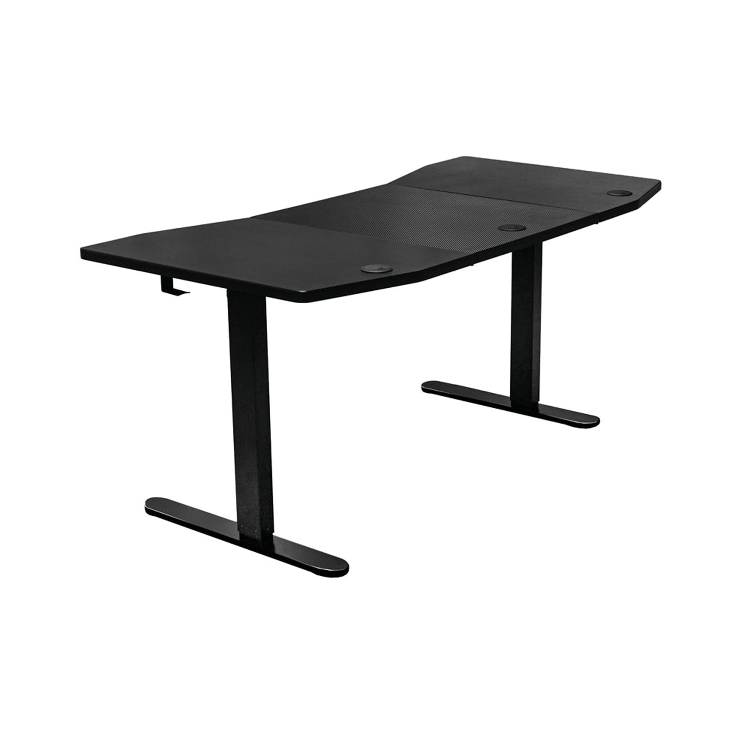 Nitro Concepts D16E Sit/Stand Gaming Desk 1600x800x710-1210mm  Carbon Black GC-050-NR