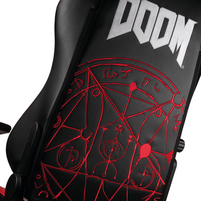 noblechairs HERO Gaming Chair DOOM Edition Black/Red GC-02G-NC
