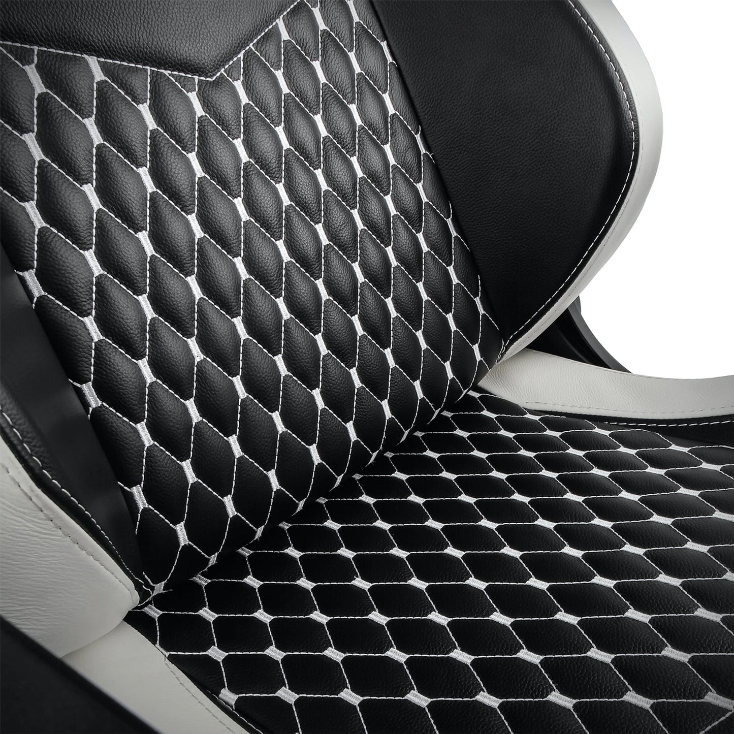 noblechairs EPIC Gaming Chair Real Leather Black/White/Red GC-008-NC