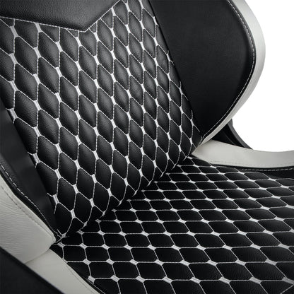 noblechairs EPIC Gaming Chair Real Leather Black/White/Red GC-008-NC