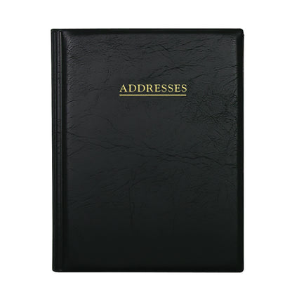 Collins Wirebound Business Address Book A5 Black BA5