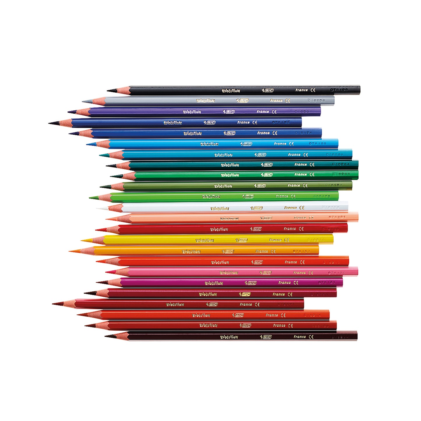 Bic Kids Evolution Ecolutions Colouring Pencils Assorted (Pack of 12) 829029