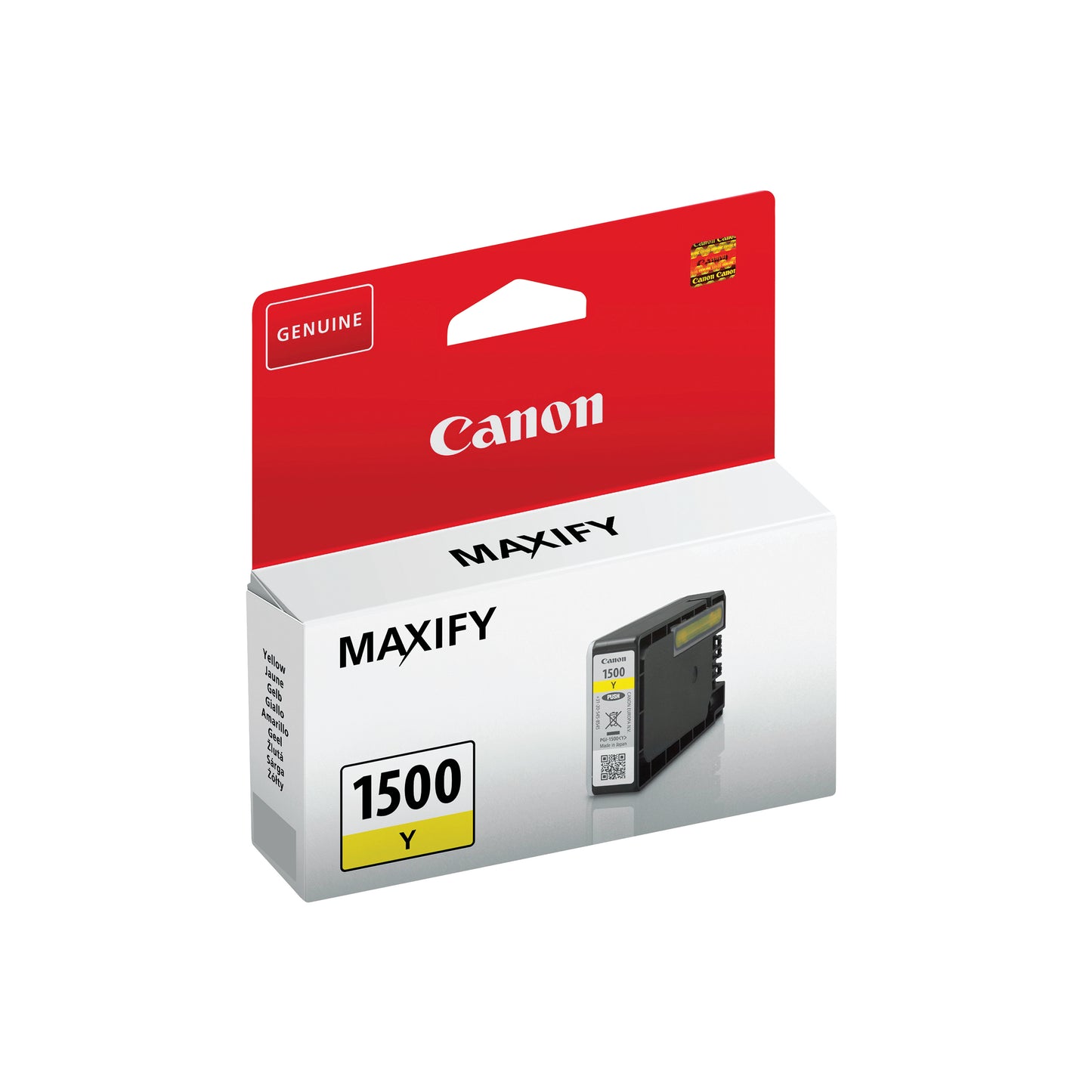 Canon PGI-1500Y Inkjet Cartridge Yellow 9231B001