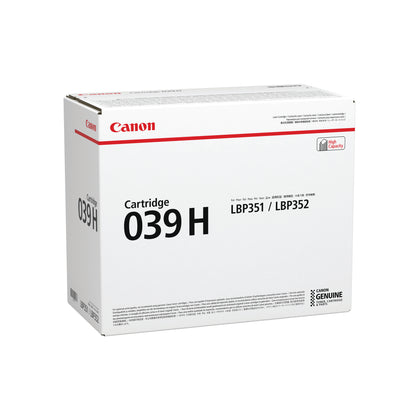 Canon 039H toner cartridge 1 pc(s) Original Black