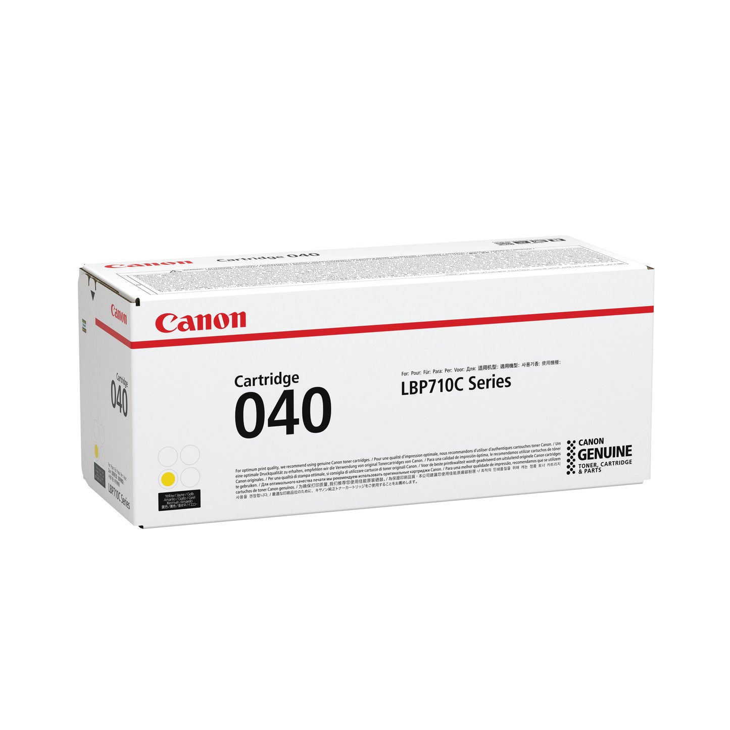 Canon 040 toner cartridge 1 pc(s) Original Yellow