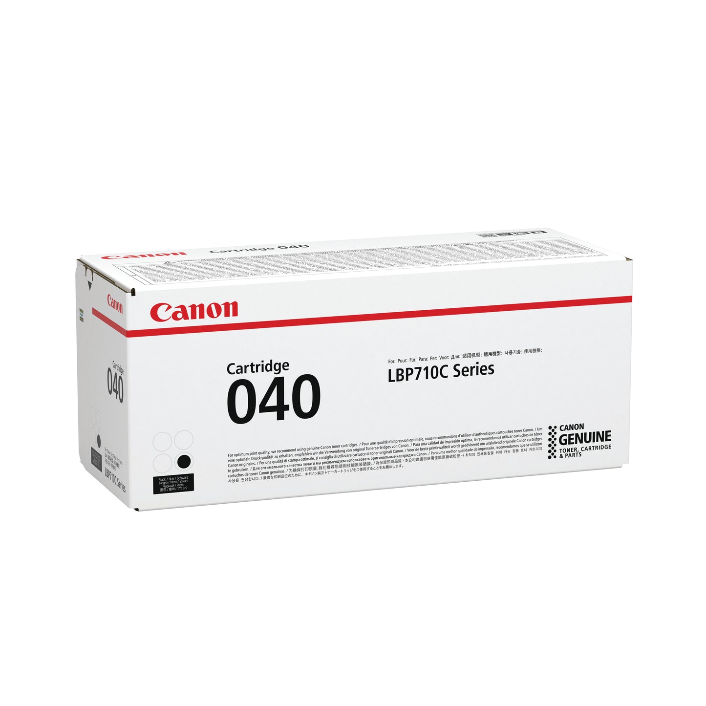 Canon 040BK Toner Cartridge Black 0460C001