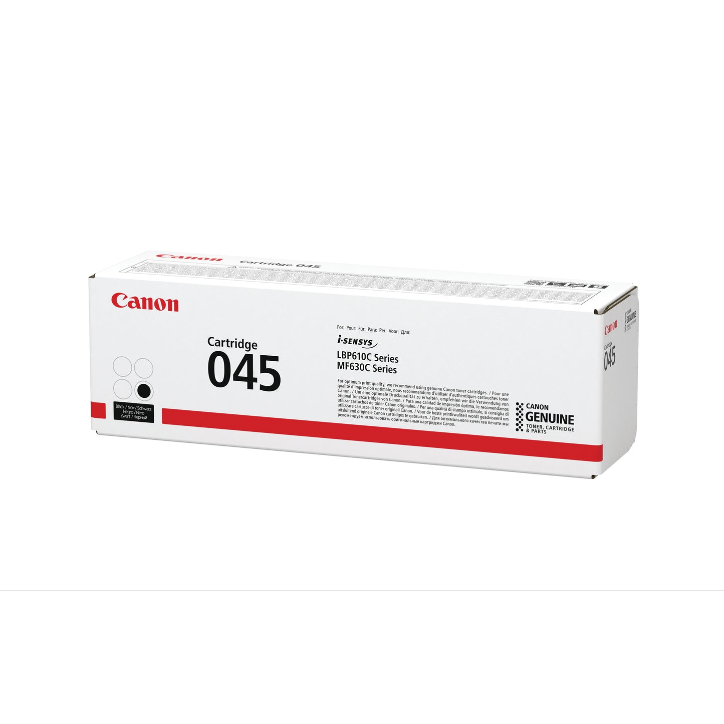 Canon 045 Toner Cartridge Black 1242C002