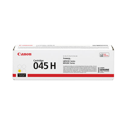 Canon 045H Toner Cartridge High Yield Yellow 1243C002