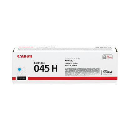Canon 045H Toner Cartridge High Yield Cyan 1245C002