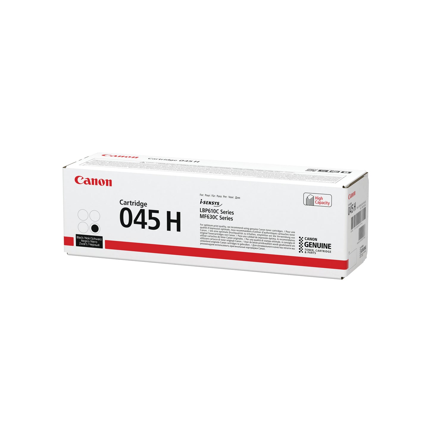 Canon 045H Toner Cartridge High Yield Black 1246C002