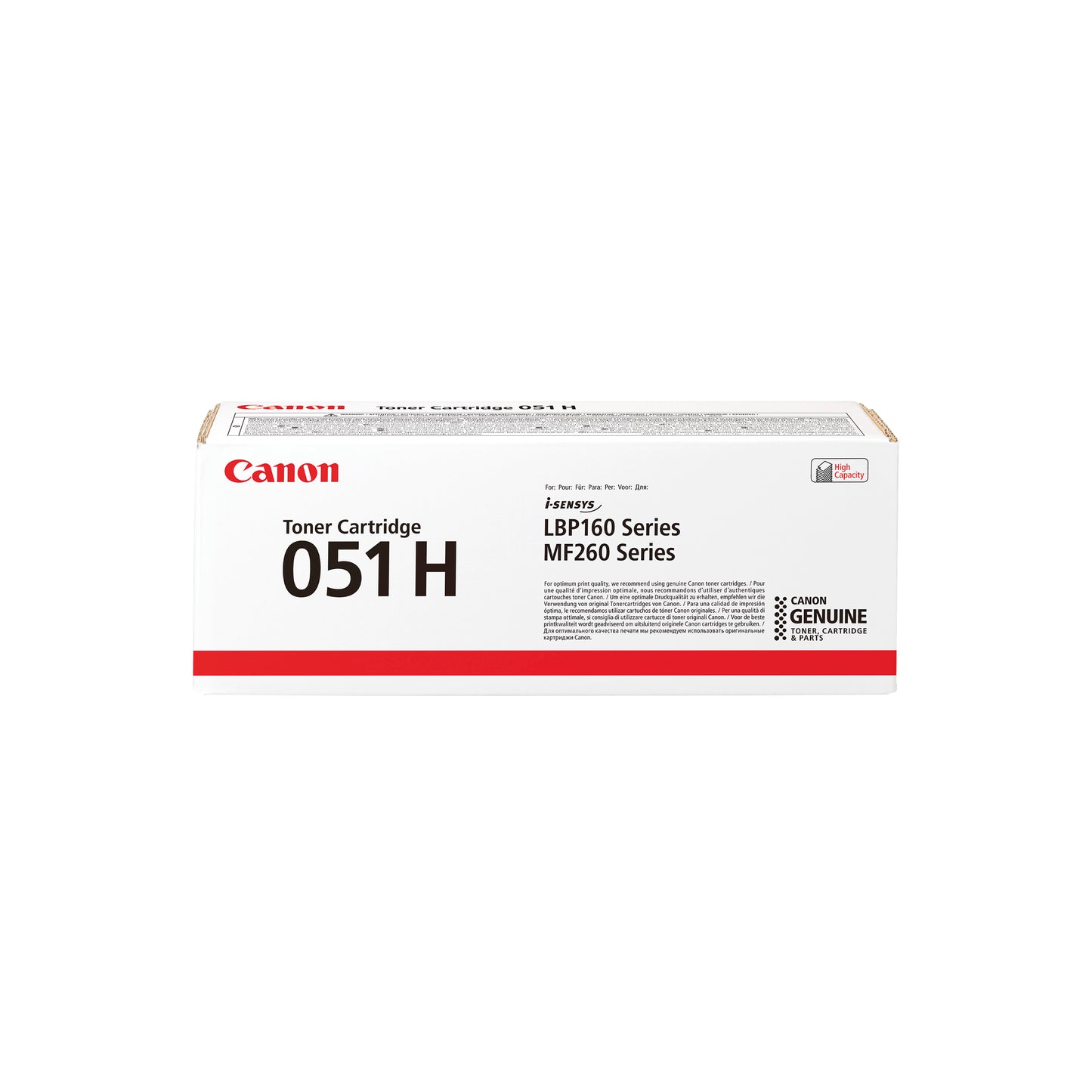 Canon 051H Toner Cartridge High Yield Black 2169C002