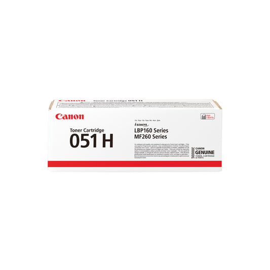 Canon 051H Toner Cartridge High Yield Black 2169C002