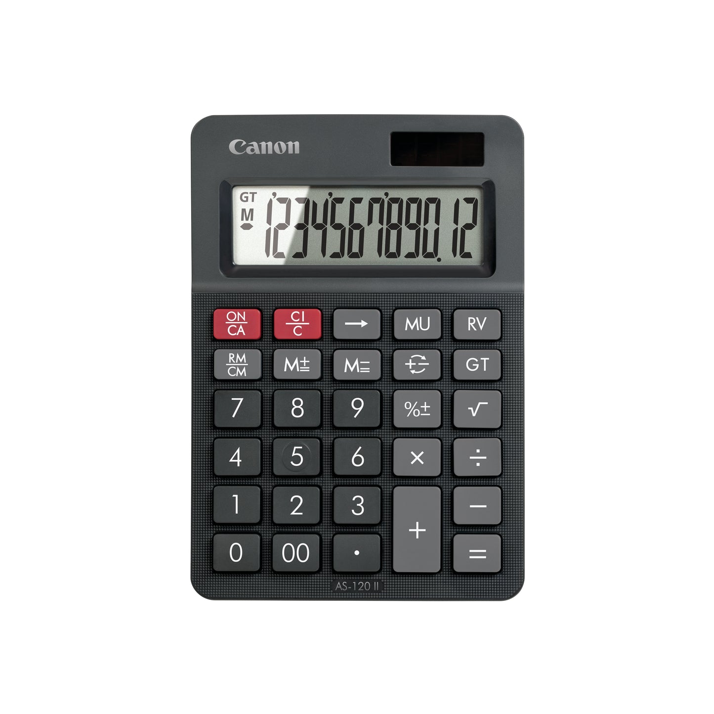 Canon AS-120 II 12 Digit Desktop Calculator Black 4722C002
