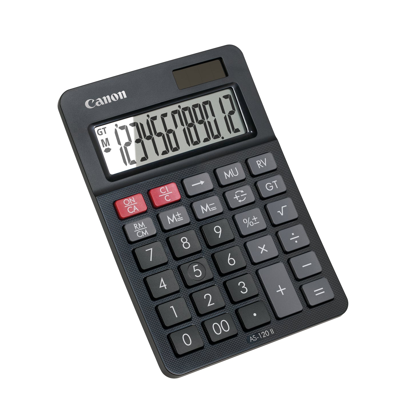Canon AS-120 II 12 Digit Desktop Calculator Black 4722C002