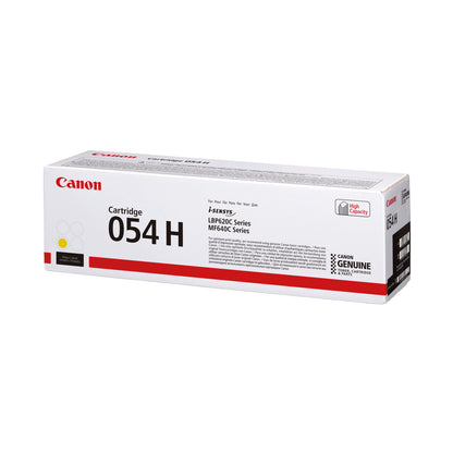 Canon 054H Toner Cartridge High Yield Yellow 3025C002