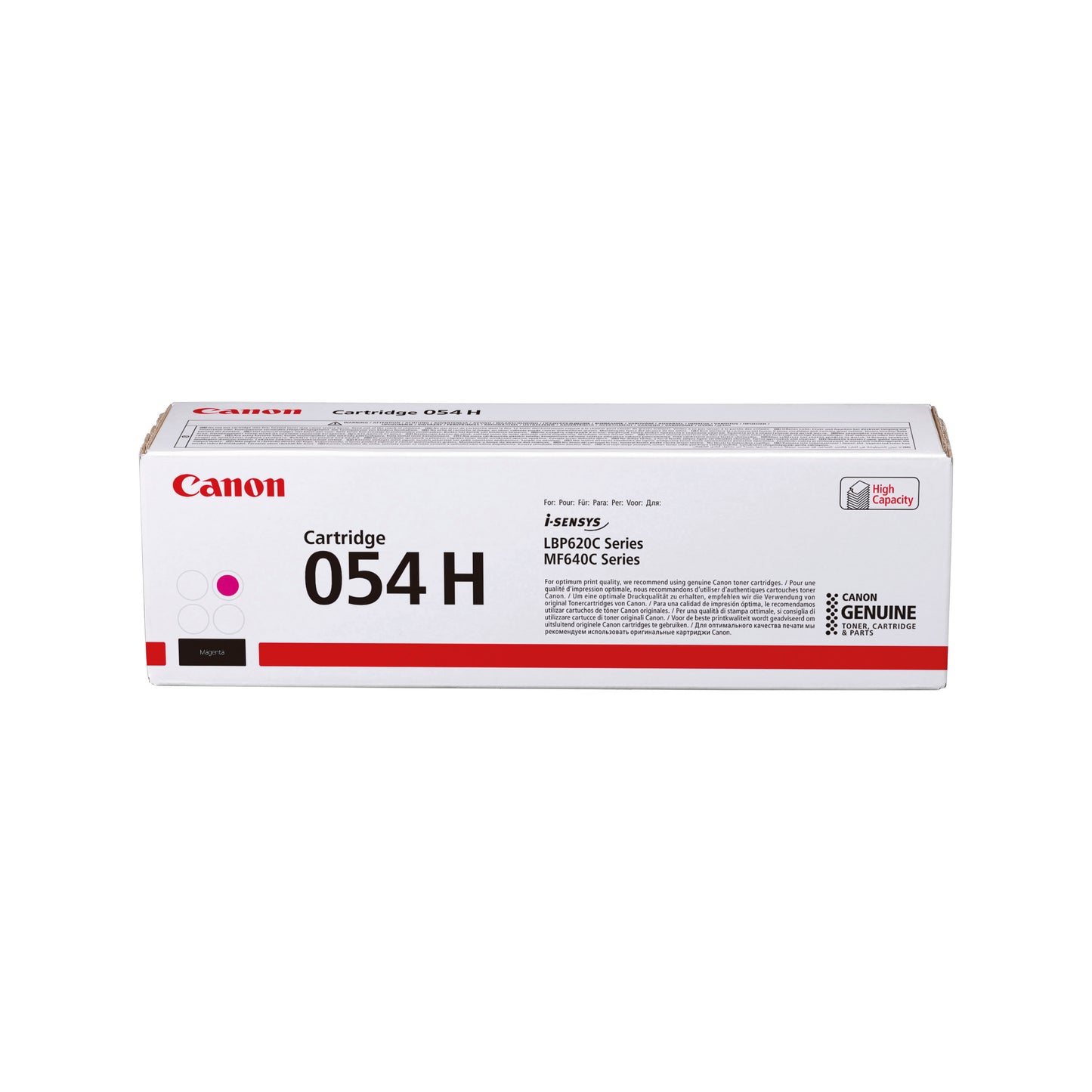 Canon 054H Toner Cartridge High Yield Magenta 3026C002